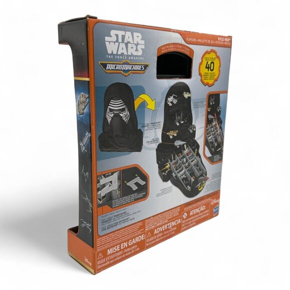 Star Wars Micro Machines Kylo Ren Playcase Gold Series 2015 NIB Hasbro - Picture 3 of 5